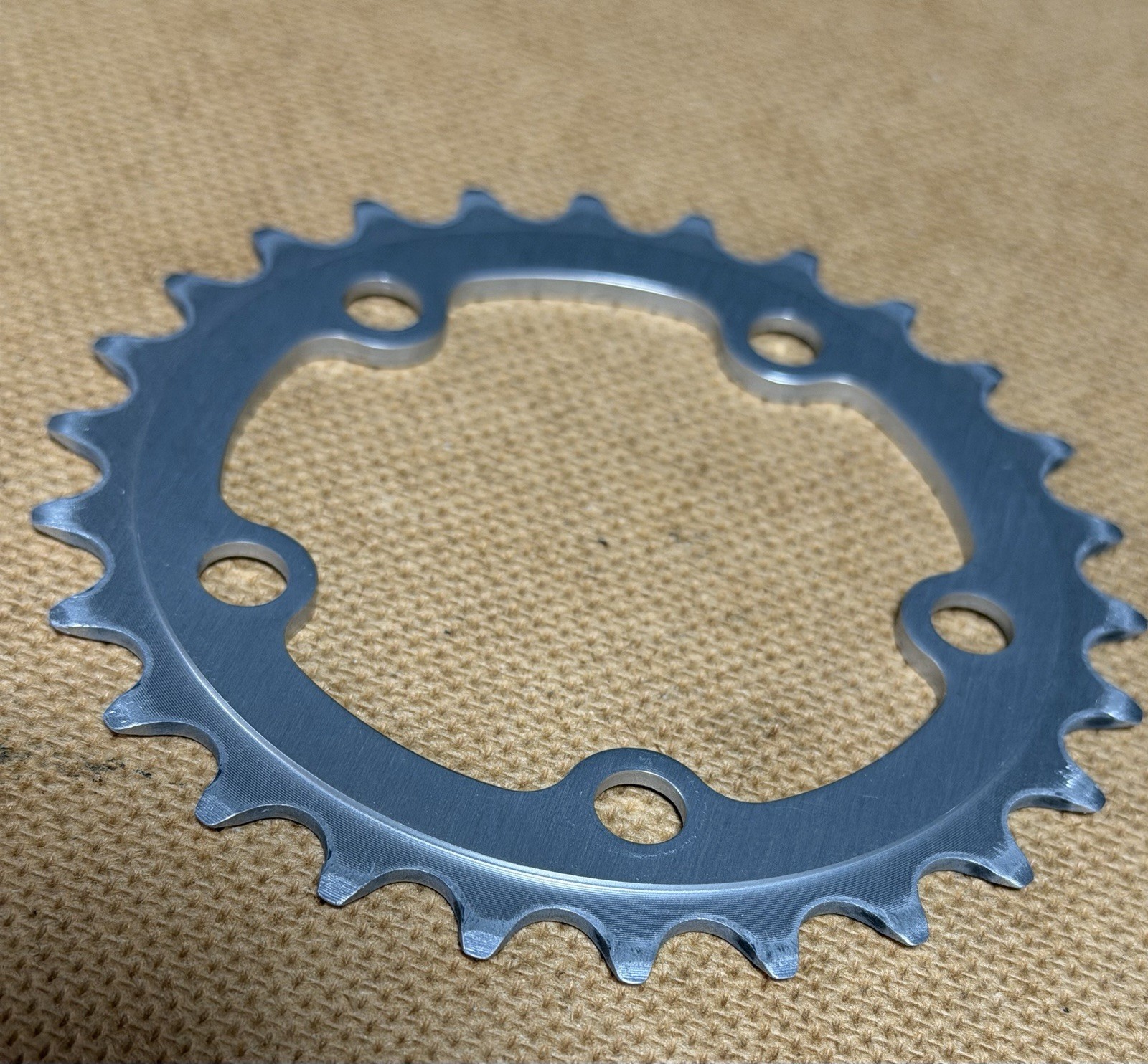 Vintage SR Sakae Ringyo RoundTech 26T Chainring BCD 74