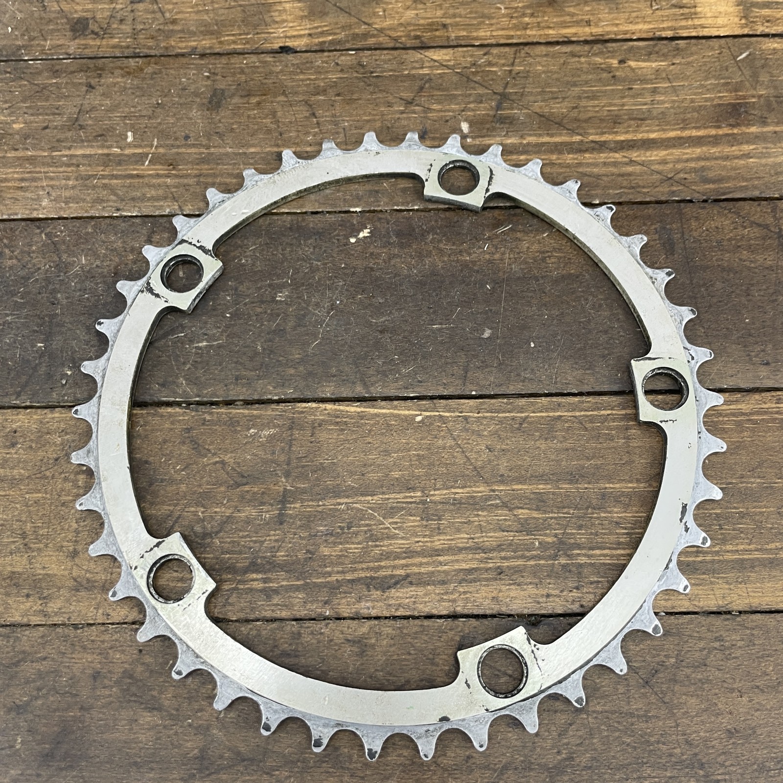 Vintage 52T 144 BCD 5-Bolt Road Bike Chainring Sugino Racing Alloy 45g