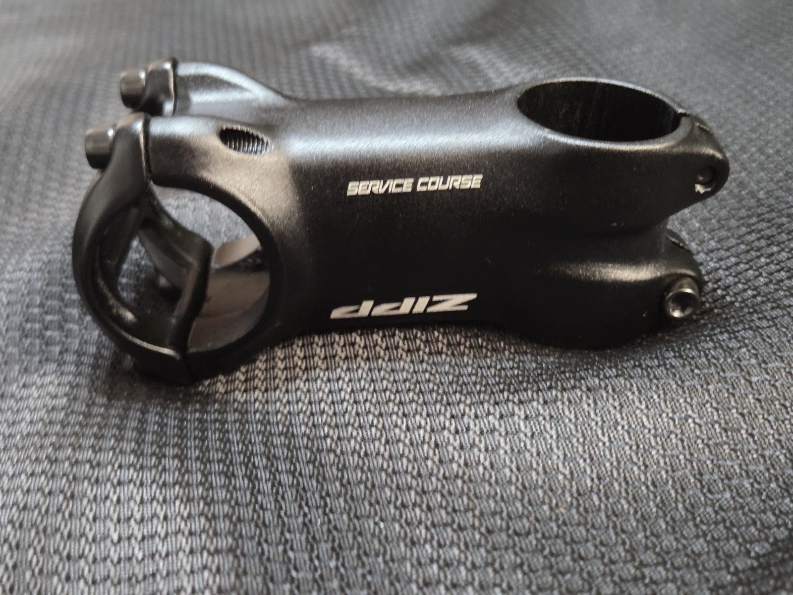 Zipp Service Course Aluminum Road Bike Stem 70mm 31.8mm Clamp +/-6° Black – USED