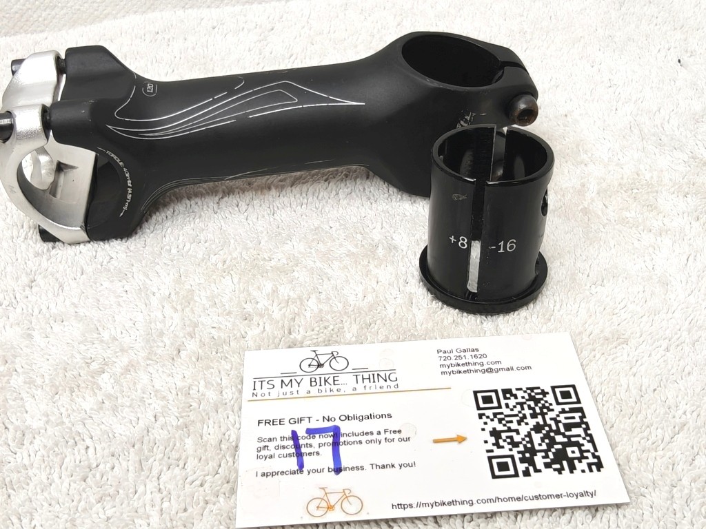 Specialized Adjustable Threadless Stem | 1-1/8″ 31.8 | 8 to 16 Deg 120mm | EX