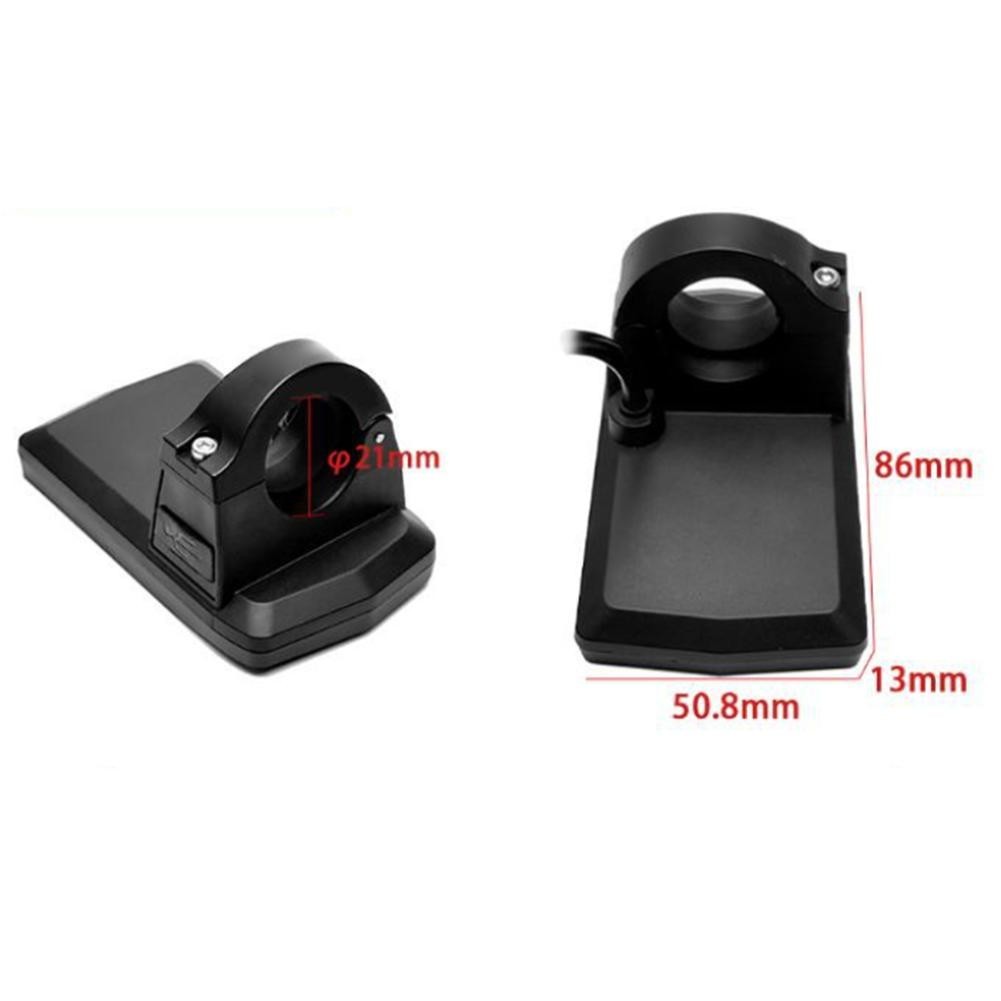 E-Bike Display with Clear LCD Readout DC24V 36V 48V 52V 60V 5-Pin SM Cable