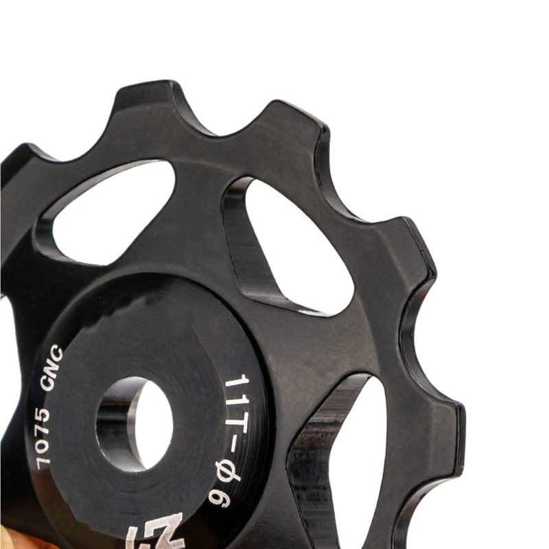 Bicycles Rear Derailleur Pulley, 11T Metal Bearing Aluminum Alloy Pulley Wheel