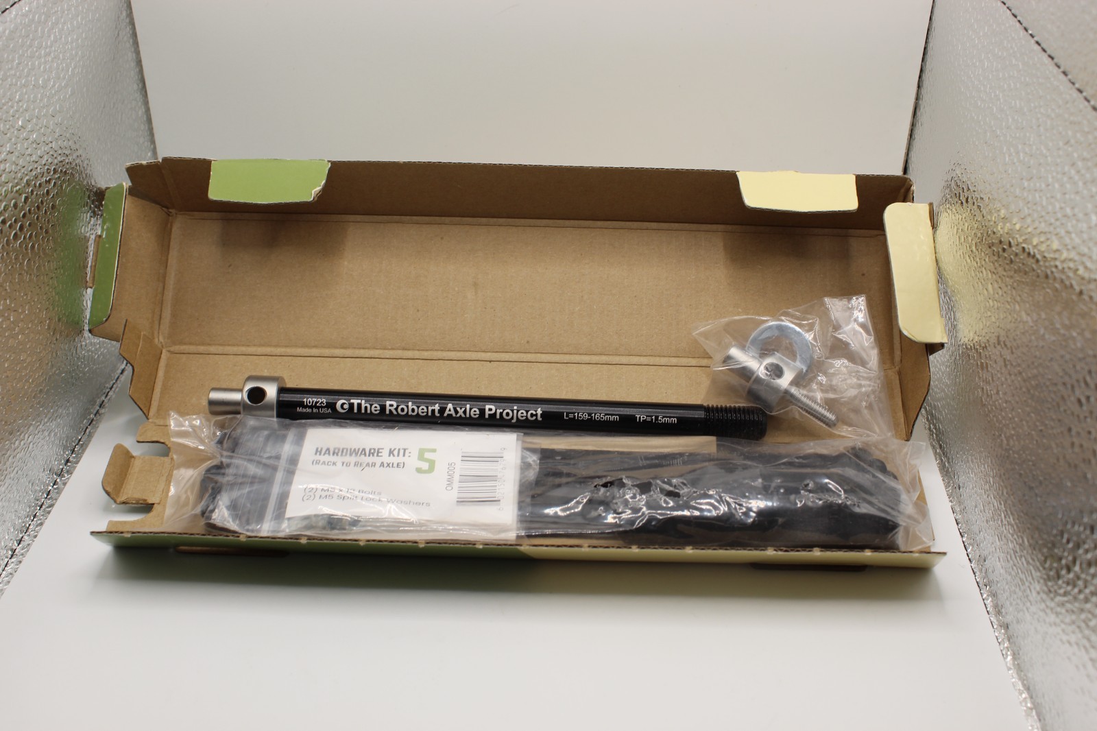 Old Man Mountain Rear Fit Kit – 159 – 165mm Thru-Axle, M12 x 1.5