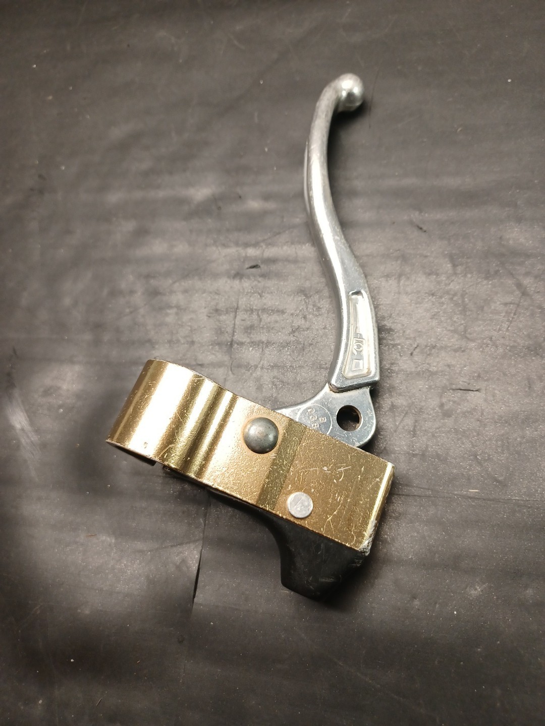 Dia-Compe 22.2mm B0385 Left Brake Lever Copper/Gold Old School BMX MTB 4 Finger