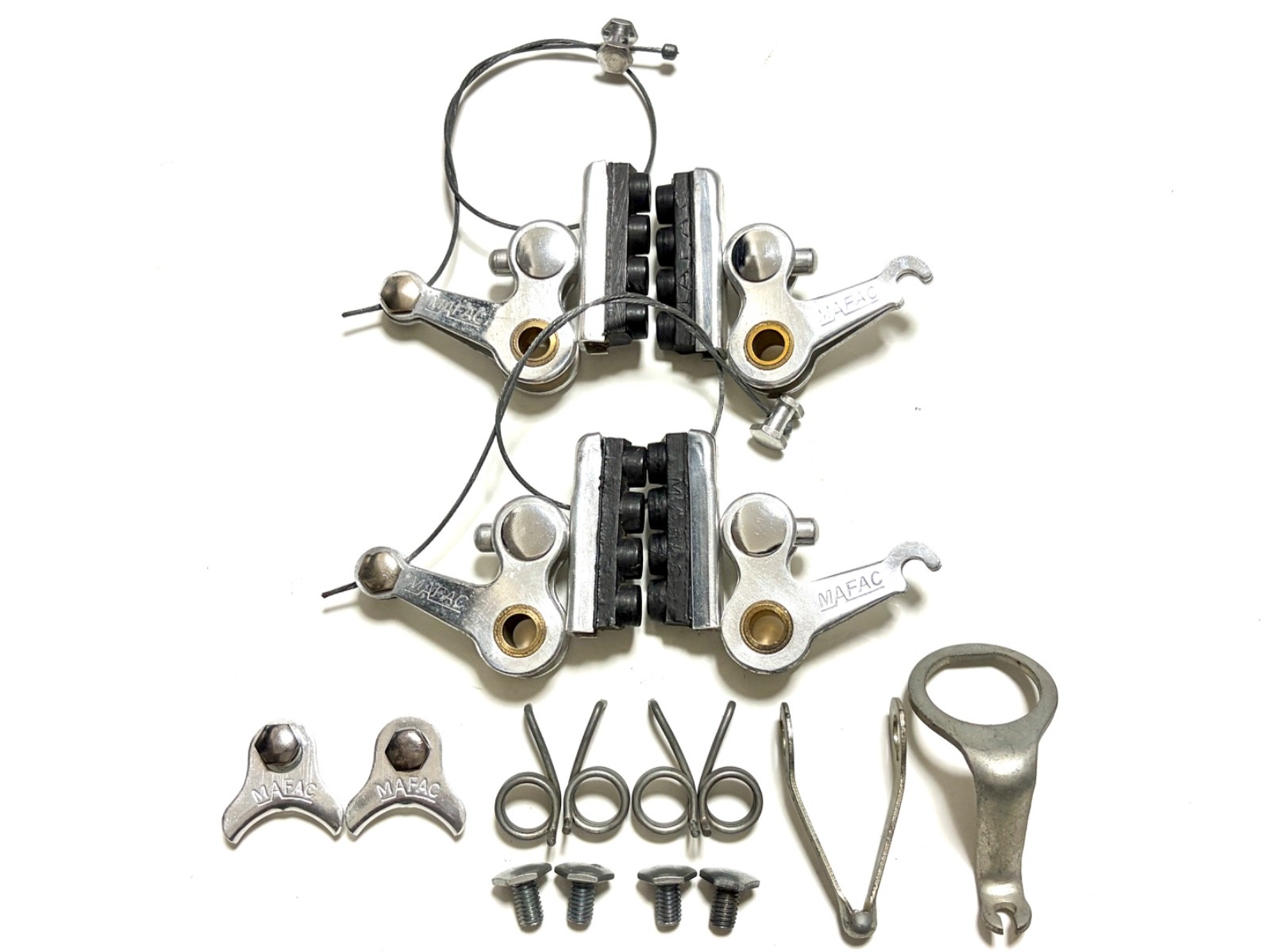 MAFAC Criterium Cantilever Brake Set Front & Rear Pair Excellent Vintage