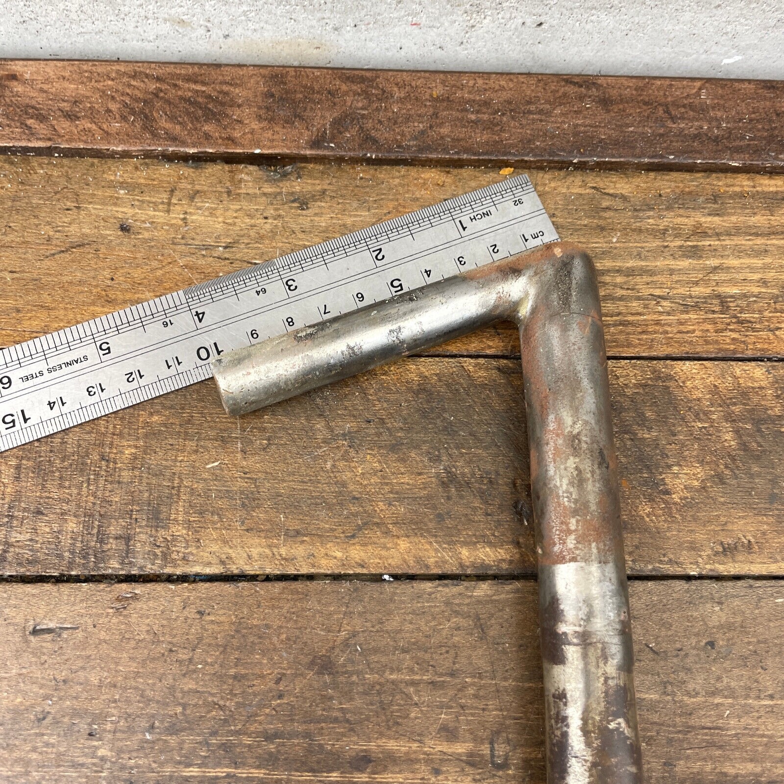 Prewar Schwinn New World Racer Lucky 7 Seatpost Track Bike Vintage Post Wood Rim