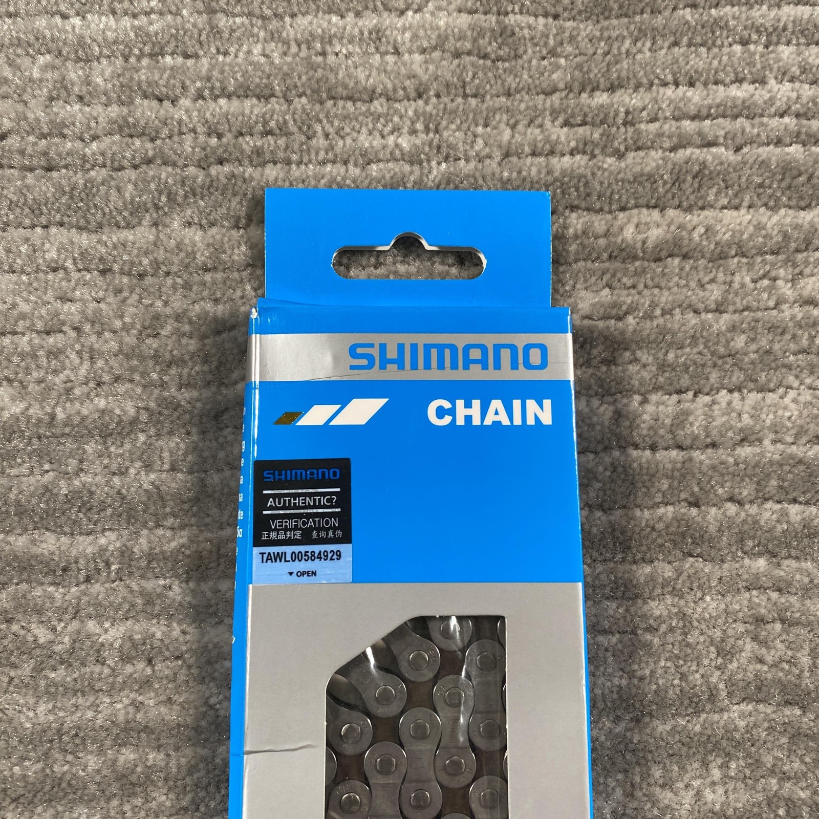 Shimano CN-HG40 8 Speed Chain 116 Links Silver HG Hyperglide Quick-Link Bike
