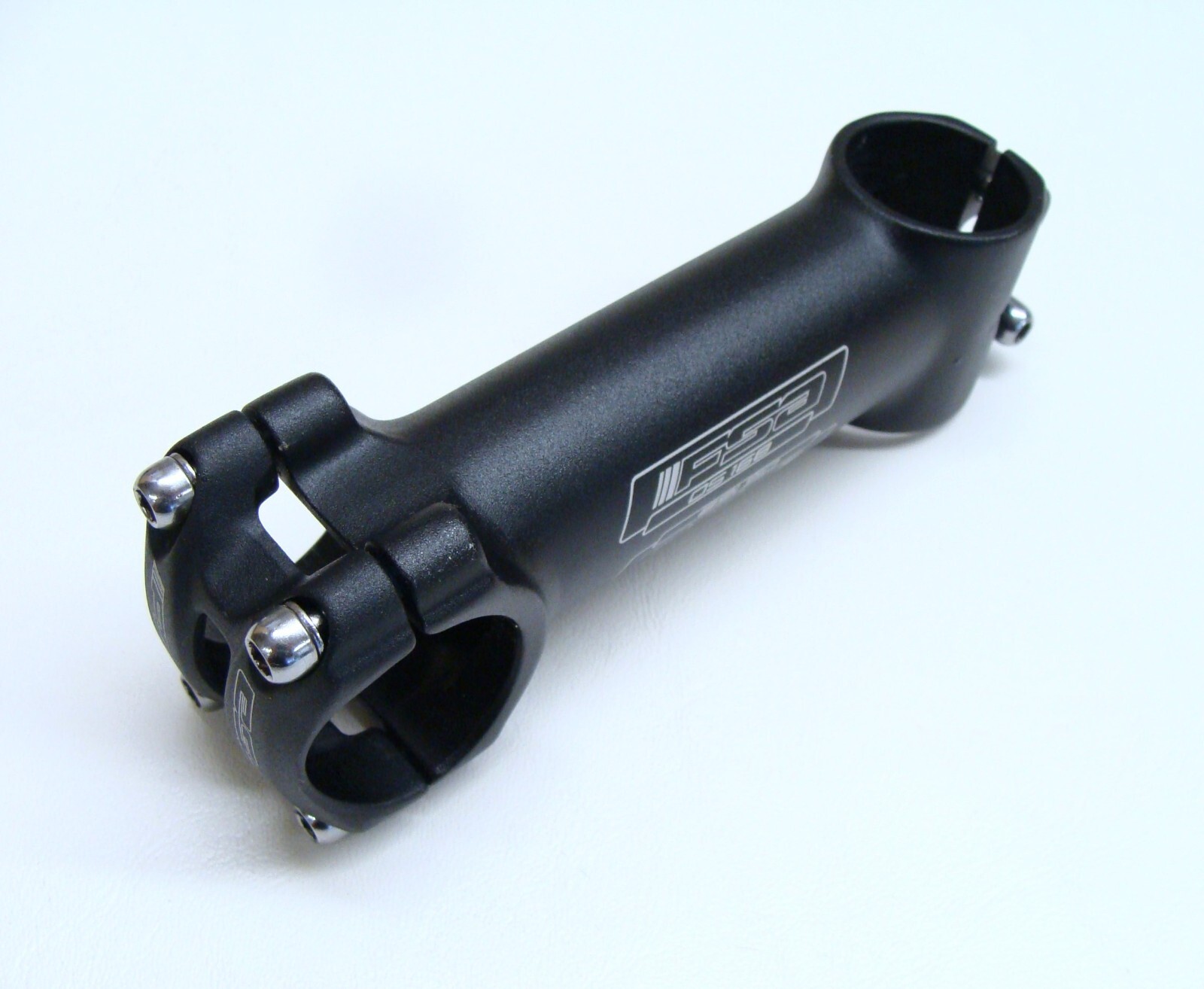 ~ Nice FSA OS 168 Threadless Alloy Bicycle Stem 110mm 31.8 , +/- 6° Black ~