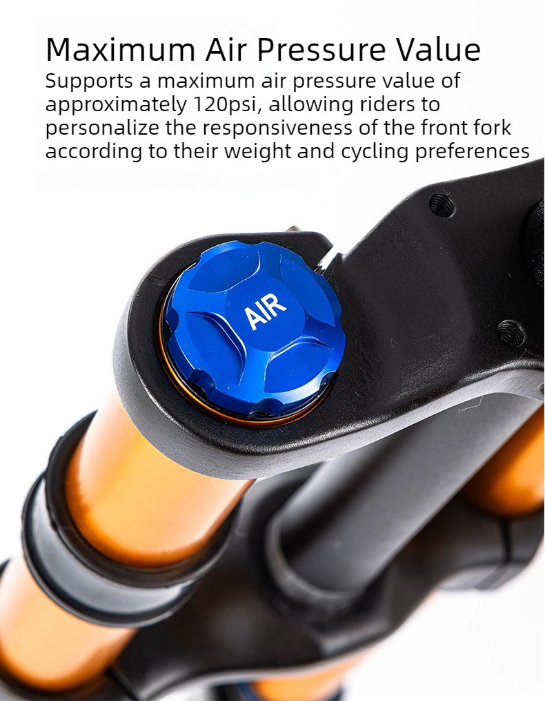 27.5/29 Inch Mountain Bike Dual-Crown Air Fork BOOST Thru Axle Suspension Fork
