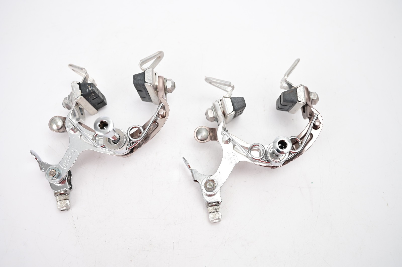 Dia-Compe Japan 400 G Silver Front & Rear Road Bike Brake Calipers Set Brakes