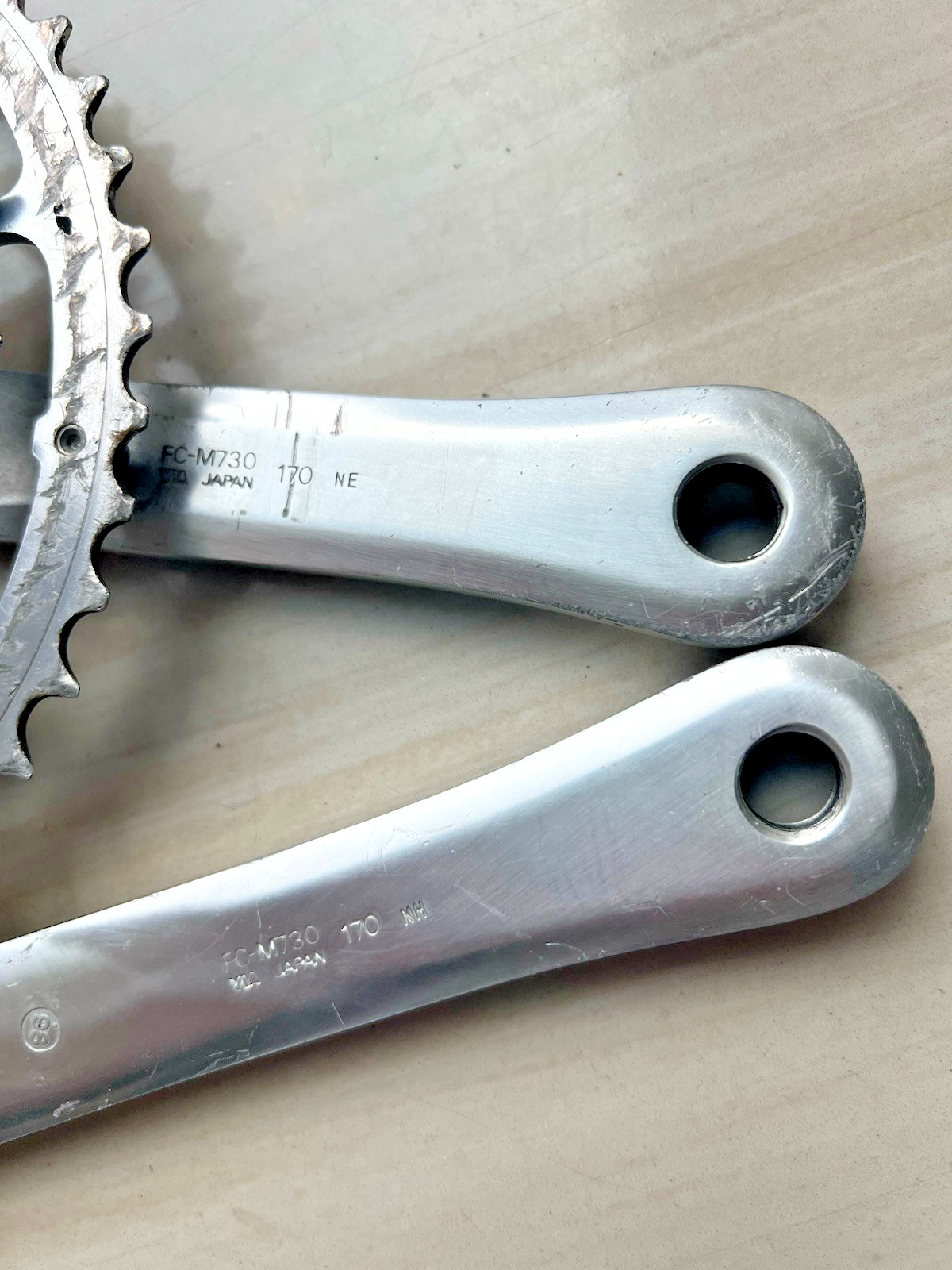 Shimano Deore XT FC-M730 Crankset 170mm Triple 3x MTB