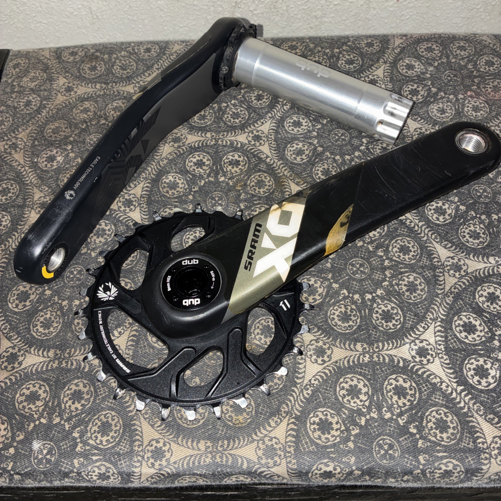 SRAM X01 Eagle DUB Boost 12 Speed Crankset, 175 MM, 30T