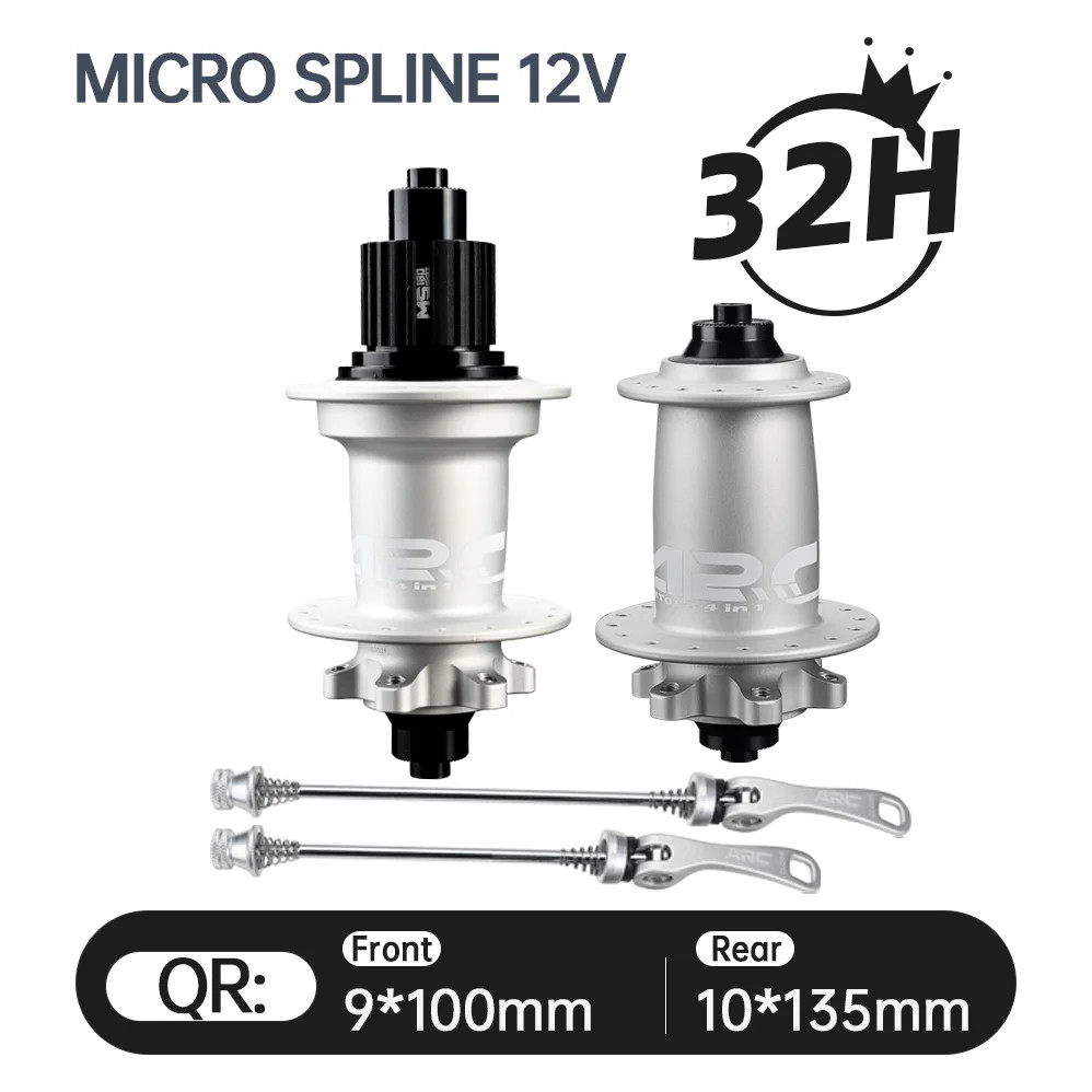 180 Clicks Bicycle Hub 32Holes 6 Bolts Disc Brake for HG XD MS Mountain Bike Hub