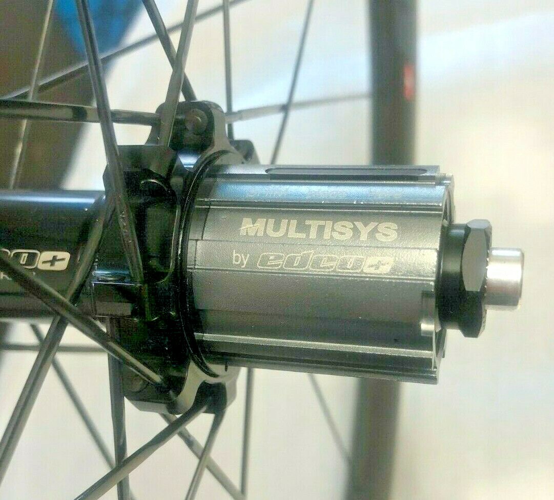 BRAND NEW Edco Carbon Fiber 45mm Tubular Umbrial REAR Wheel ONLY in Black!