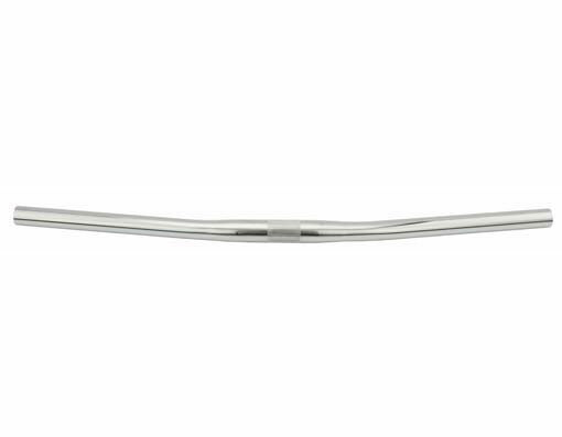 ABSOLUTE 24″ LONG BICYCLE STEEL M.T.B HANDLEBAR (CLAMP SIZE 25.4MM) IN CHROME.
