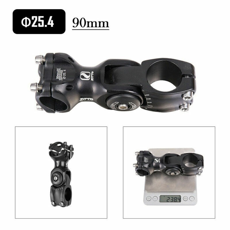 ZTTO Adjustable Stem MTB Road Bike Bicycle Handlebar Stem 60° 31.8* 90/110/130mm