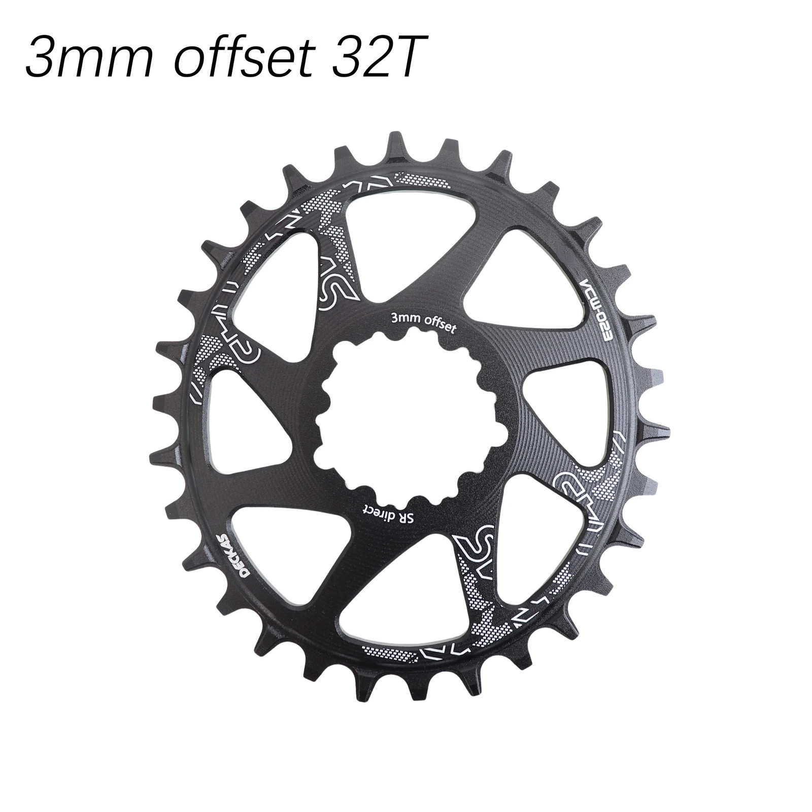 Deckas Oval MTB Chainring 28T-38T Direct Mount 3/6mm Offset SRAM Eagle XX1 X01