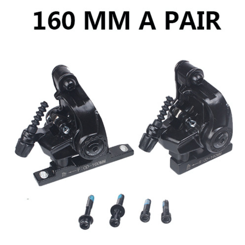 Racework Road Bike 2-Sides Bicycle Disc Caliper Flat Mount Mechanical Disc Brake