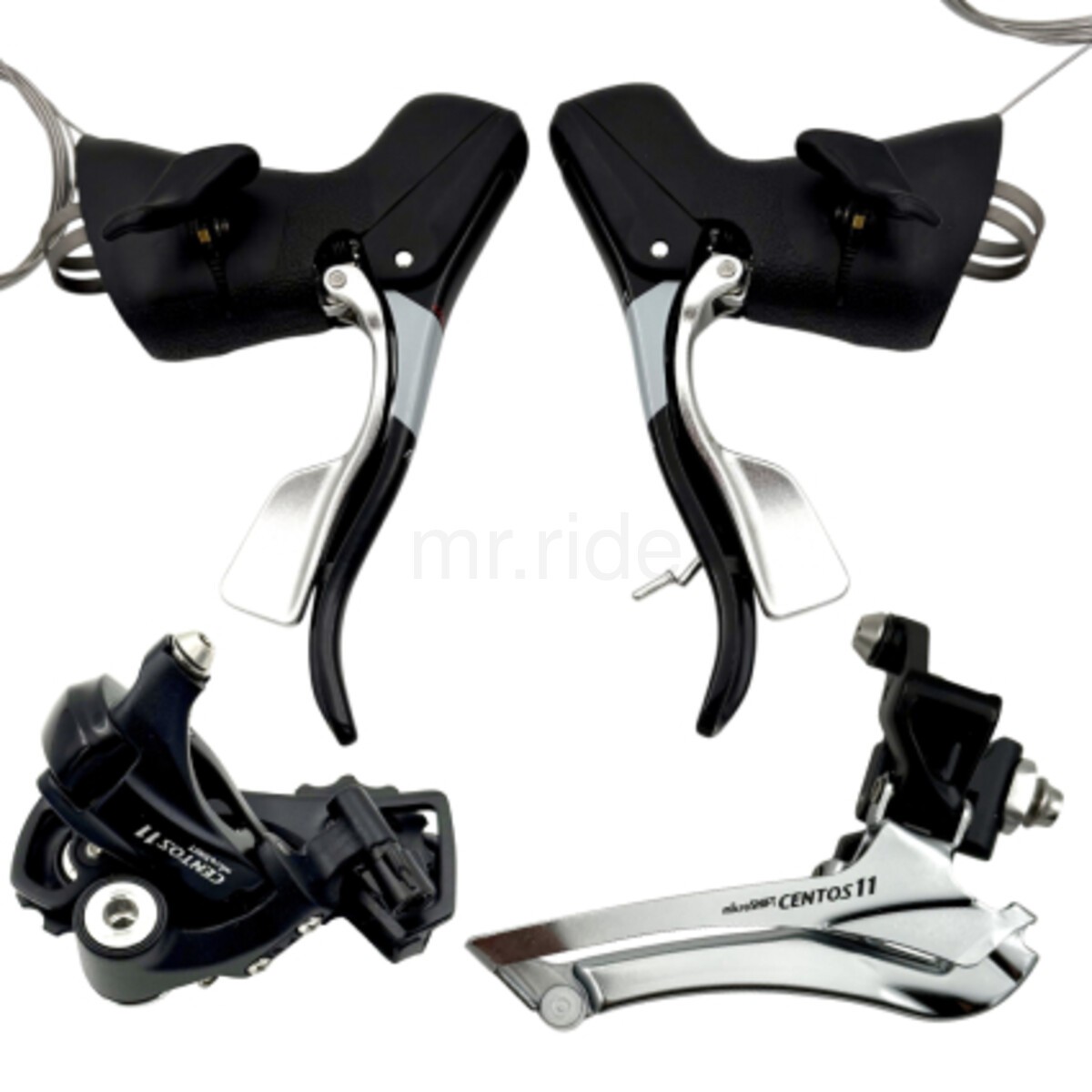 Microshift CENTOS 2×11 Speed Road Bike Groupset Shifter F+R Derailleurs 3pcs