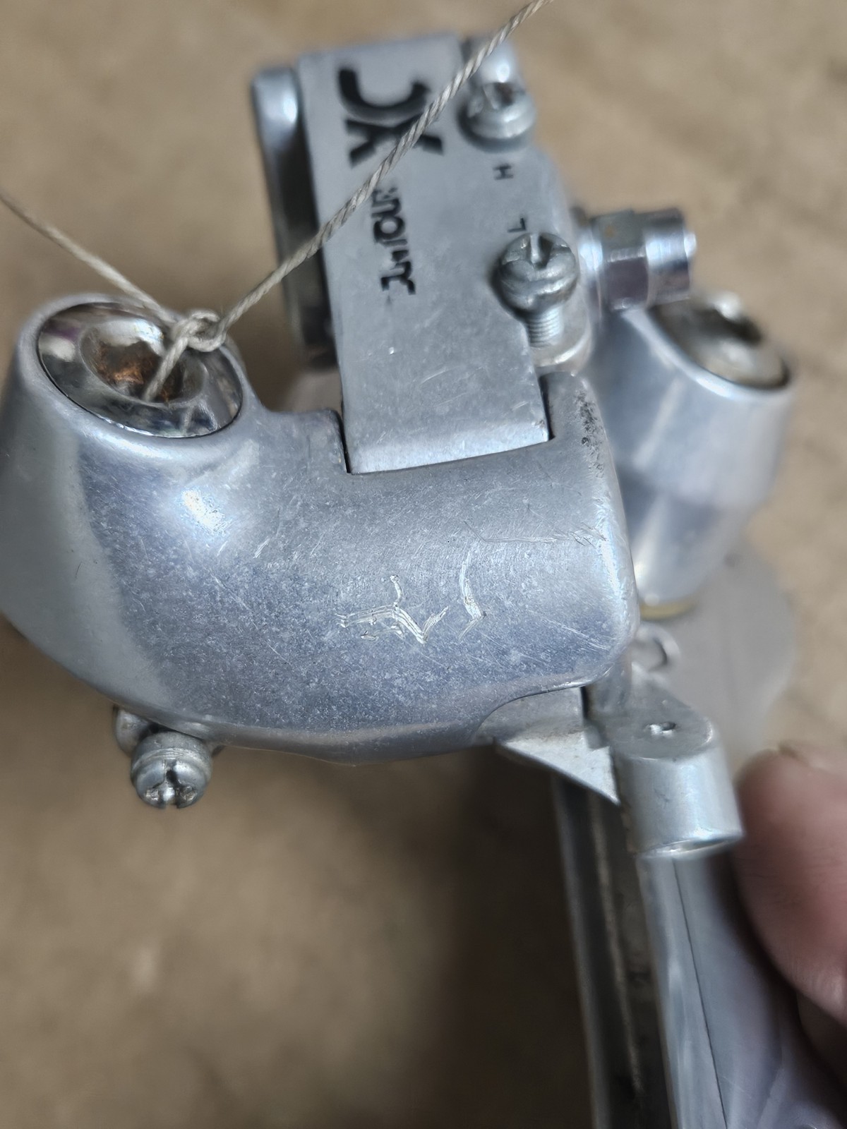 1985 Suntour XC RD-6300 Rear Derailleur Long Cage, Maeda, ATB MTB Touring, Japan