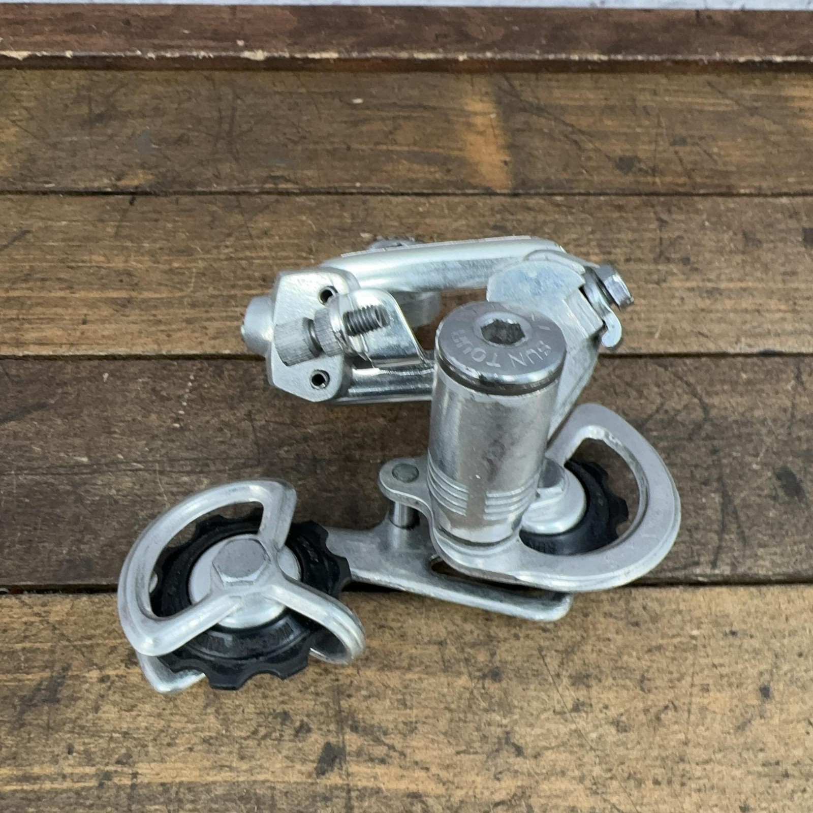 Vintage SunTour Fuji VX Rear Derailleur Long Cage Hanger Silver Japan Road Bike