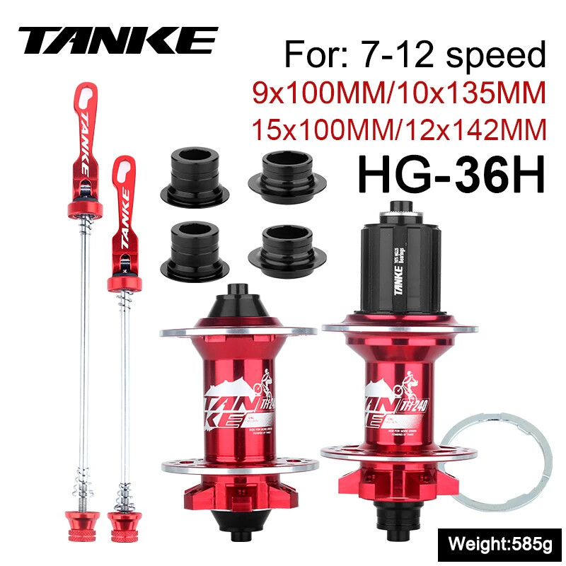 Mountain Bike Quick Release Hub 36H 6 Claw 108 Clicks Sealed Bearing Disc Brake