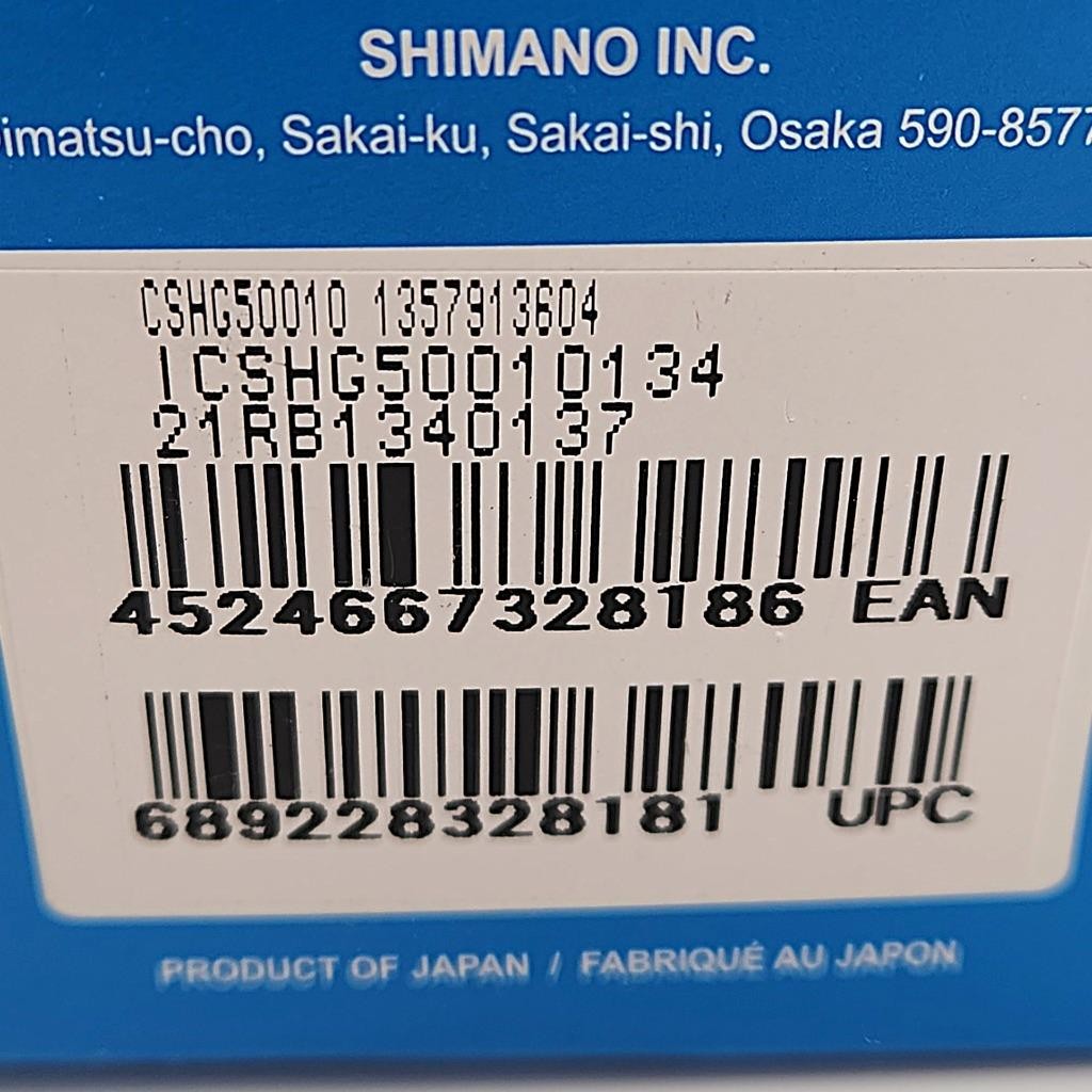Shimano CS-HG500 10-Speed 11-34T HyperGlide HG Silver Road Bike Cassette