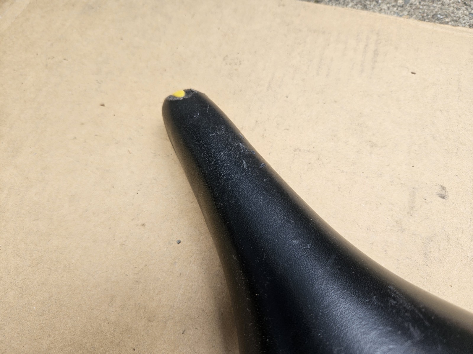 Vintage 90s Selle Italia Turbomatic Titanium Road Bike Saddle Black Italy