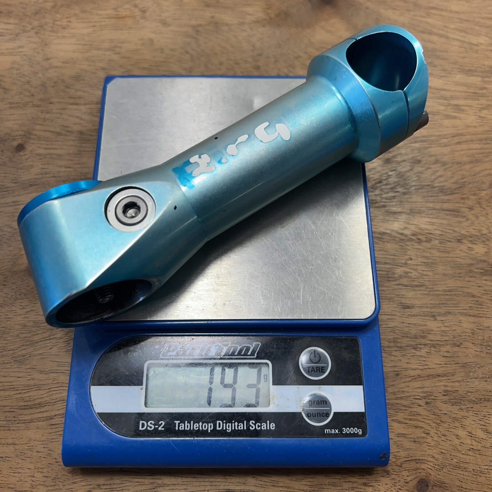 Ringle Zooka Stem Threadless Turquoise Anodized 1 1/8″ 25.4mm 120mm