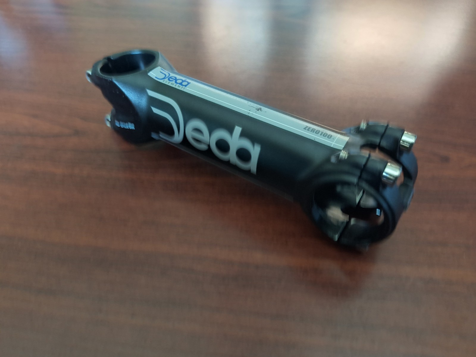 Deda Elementi Zero 100 Threadless Stem, 130mm, 31.8mm, 82°, Black