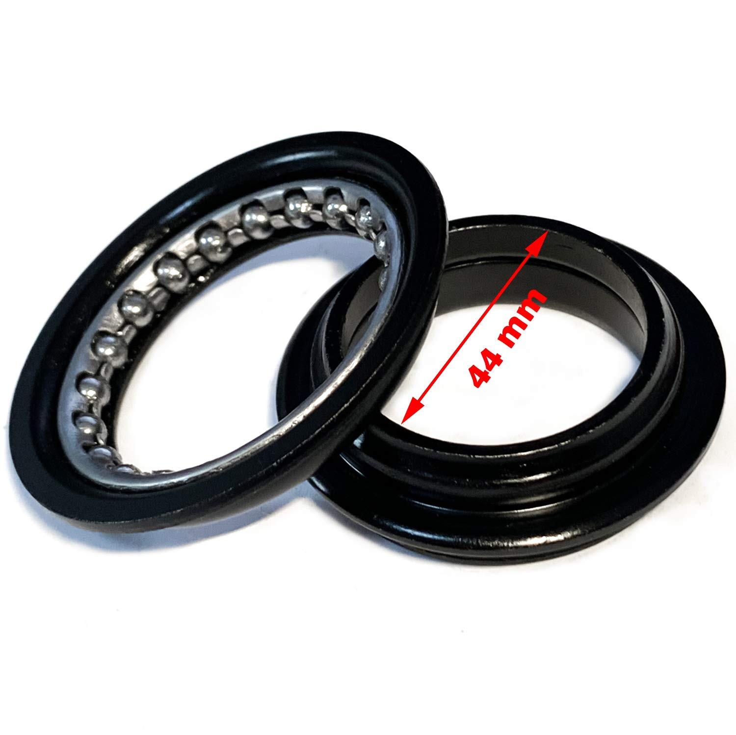 1-1/8″ Heavy Duty Headset Top Cap Bearings, 34mm/ 44mm Diameter Threadless St…