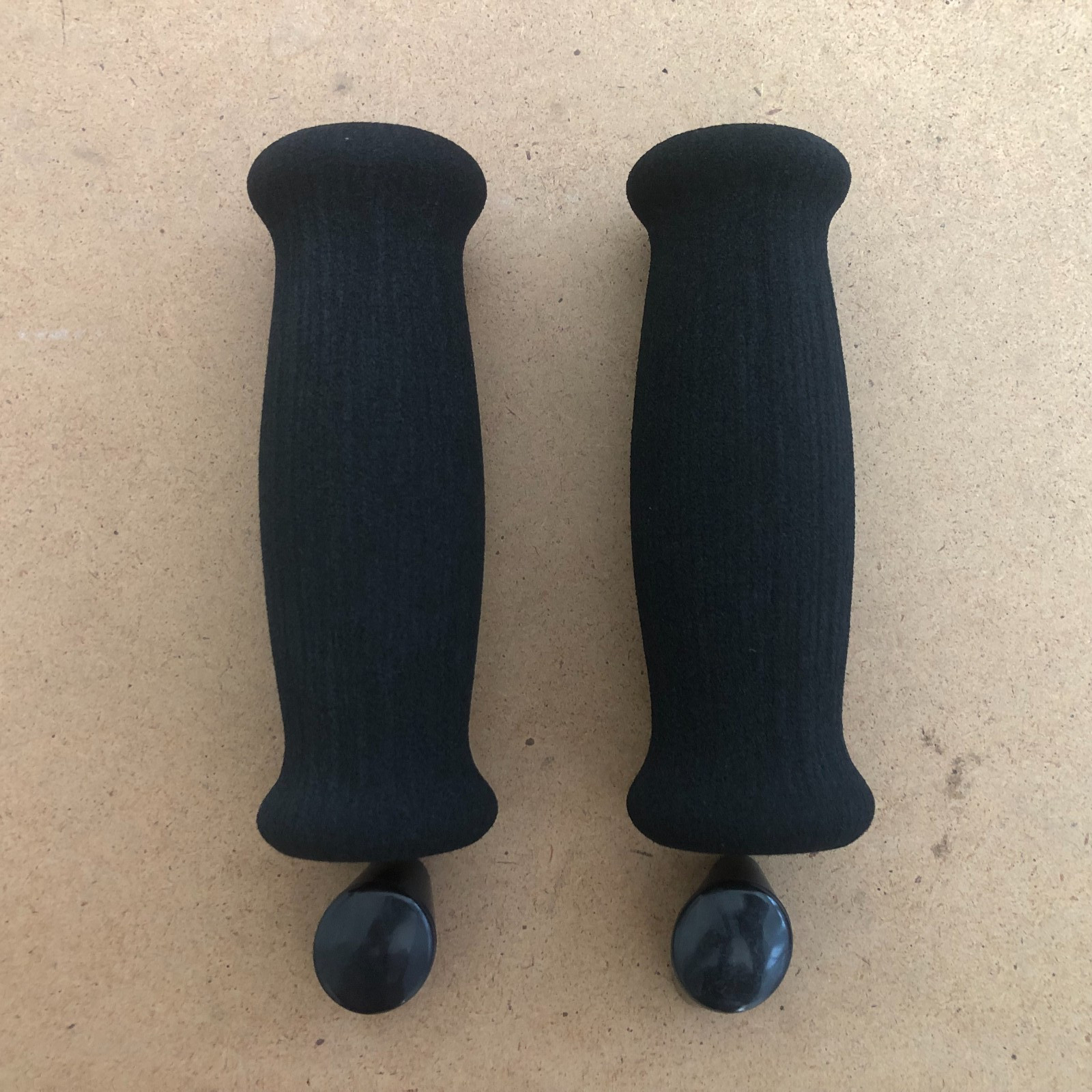 New Bicycle Bike Foam Grips 125mm Open End Black