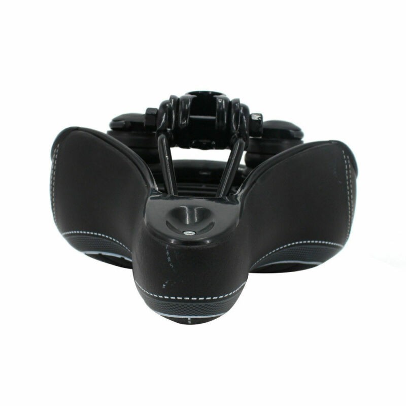 Extra Wide Big Bum Bike Bicycle Cycling Gel Cushion Pad Saddle Seat Soft Comfort