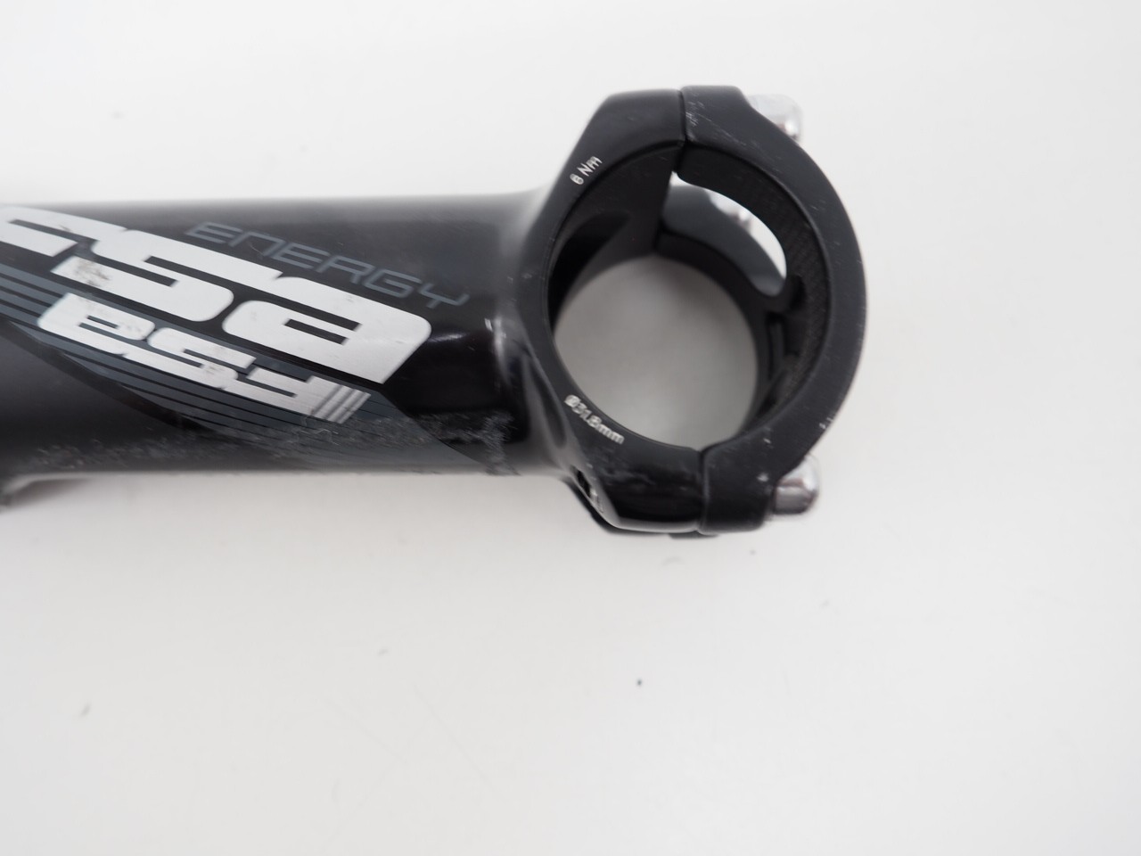FSA Energy Road Bicycle Stem 100mm x 31.8mm x +/-6° x 1-1/8″ Black / Silver *NOS