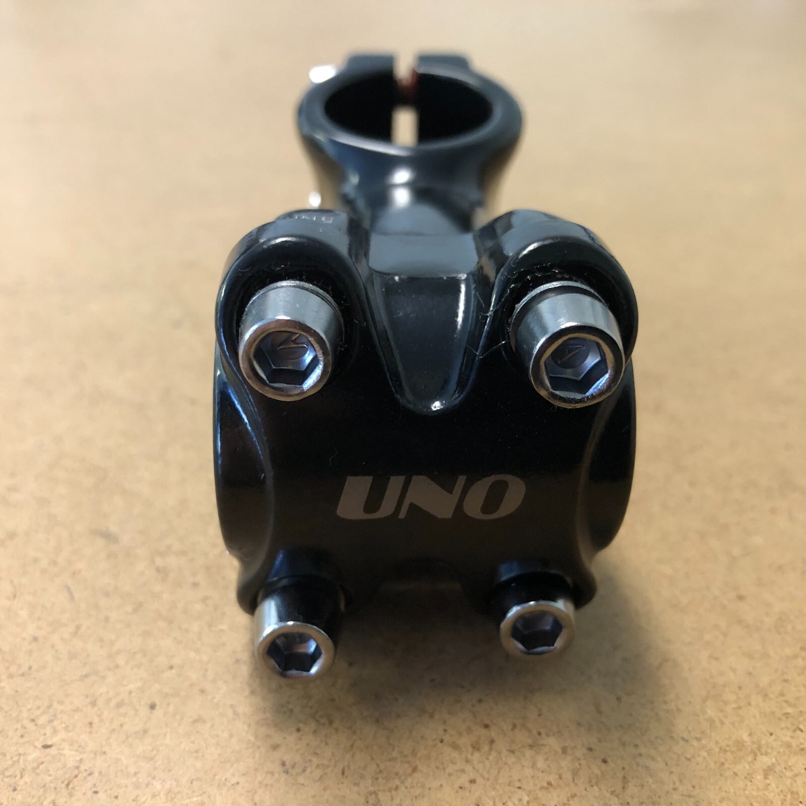 New Kalloy Bicycle Bike Ahead Stem 1-1/8″ (28.6mm) 15 Deg Rise Black