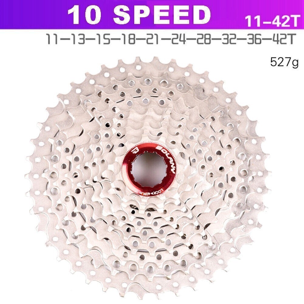 Fit Bolany 10S 11-50T/46T/42T/40T MTB Cassette Mountain Bicycle Freewheel