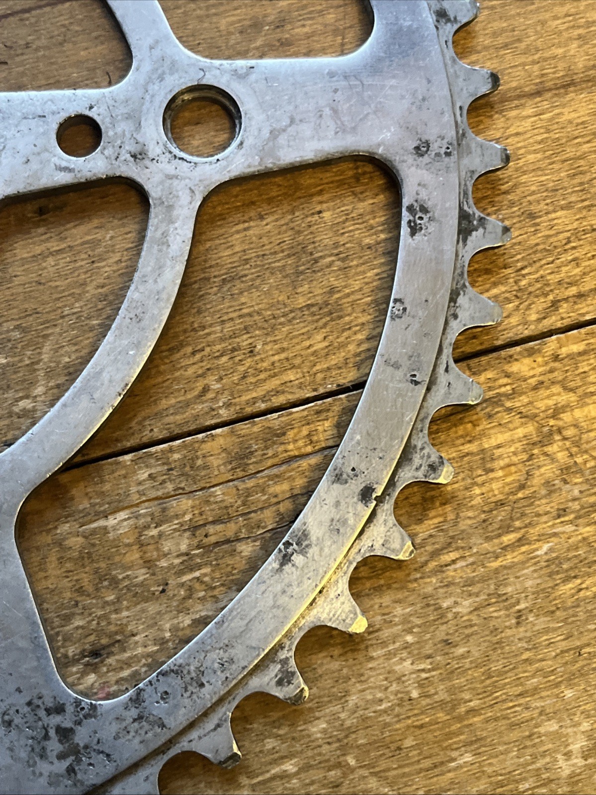 Vintage Nervar (?) 54 T Chain Ring 128 BCD 70s French Road Bike