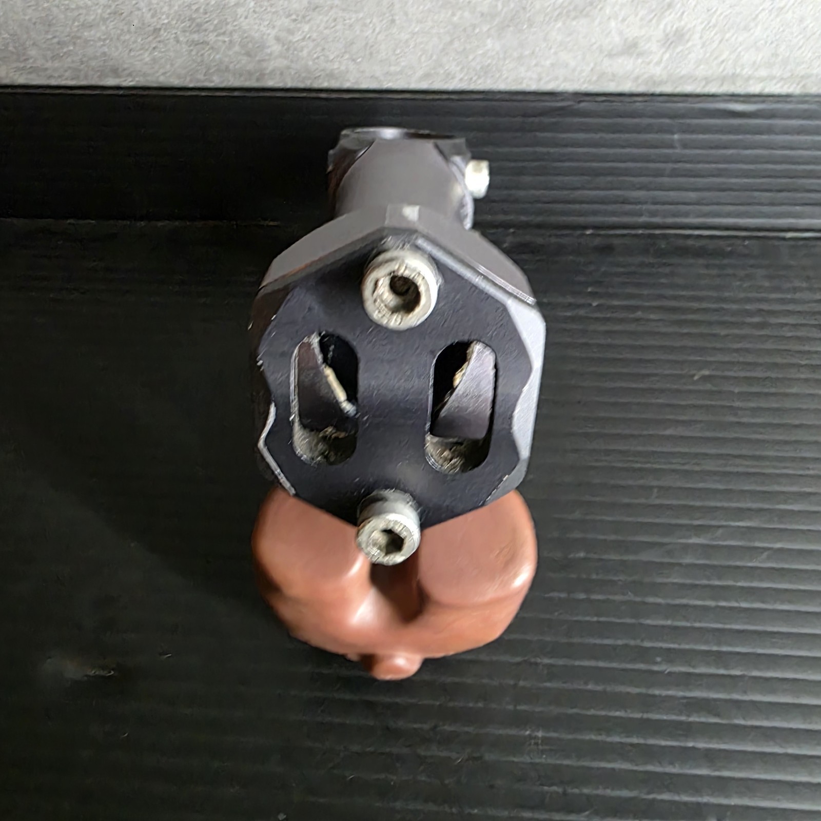 Race Face System CNC 1 1/8″ Threadless Stem, 25.4mm Clamp, 120mm, 5° Gray