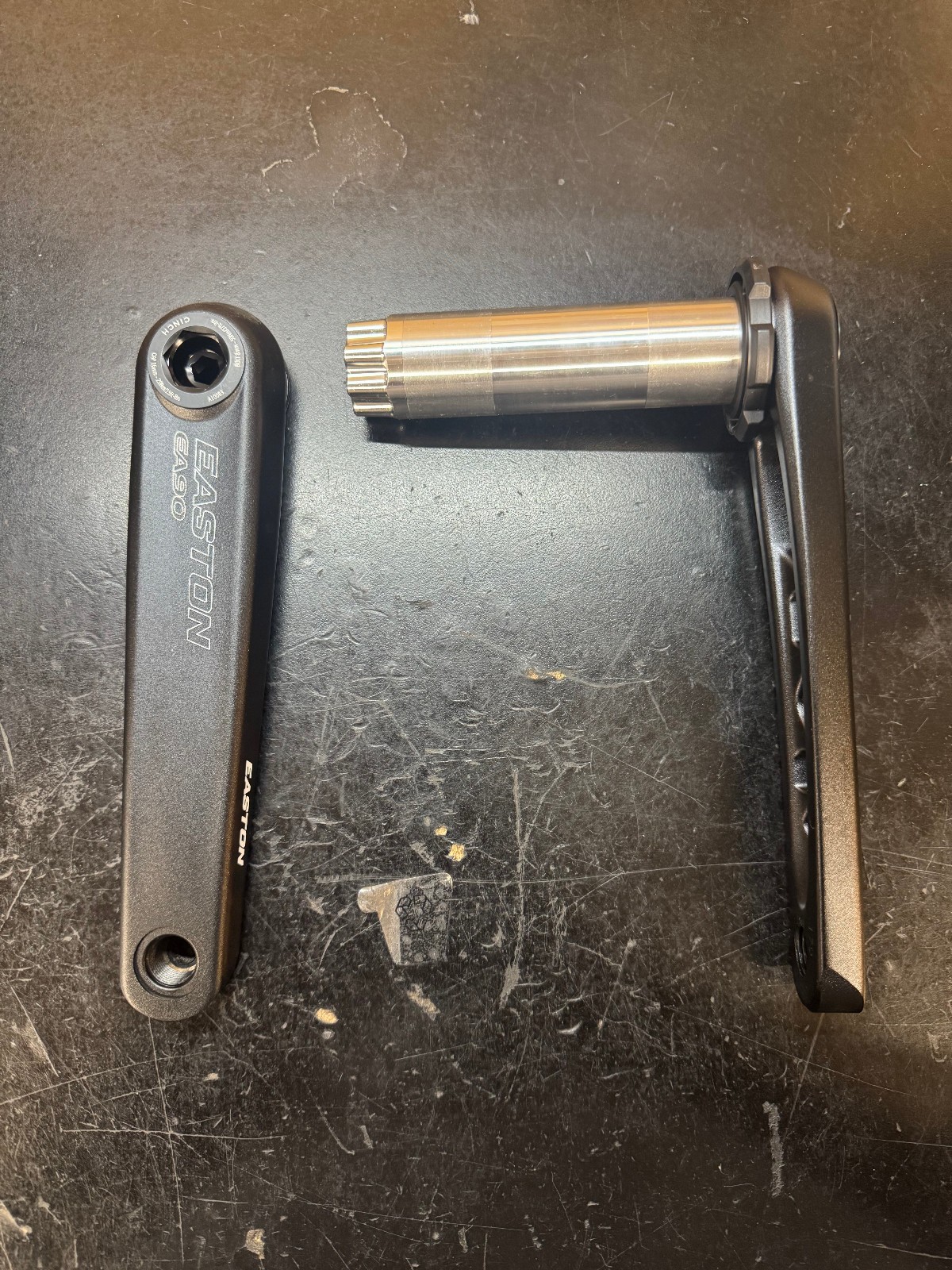 Easton EA90 Crankset 30mm 129mm Spindle Cinch 172mm Length Cinch