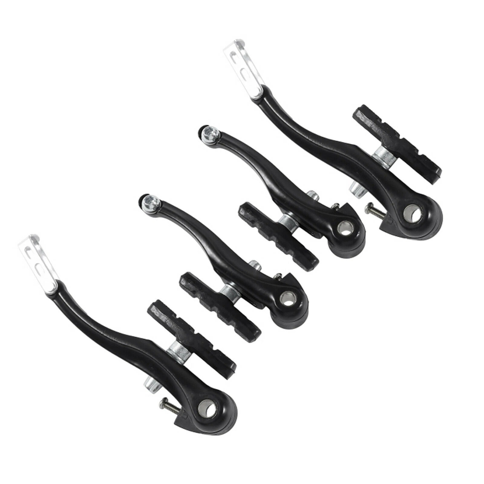 Mountain Bike V Brake Set Front and Rear MTB Hybrid Callipers Cables Lever Kit