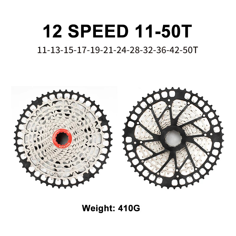 11 Speed 12 Speed Freewheel HG MTB Cassette Maxxlite Bicycle Cassette Ultralight