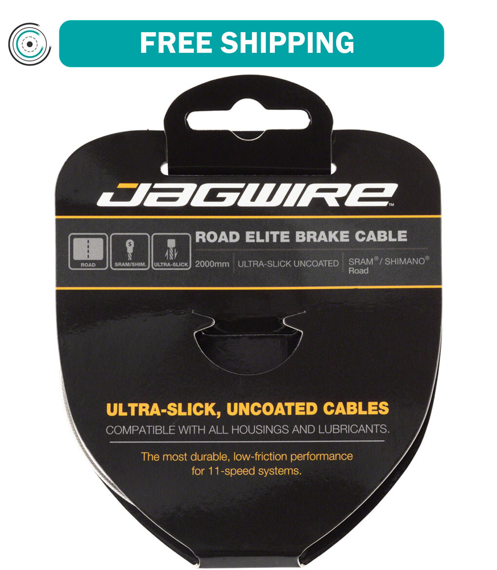 Jagwire Elite Ultra-Slick Brake Cable Polished Slick Stainless SRAM/ Road