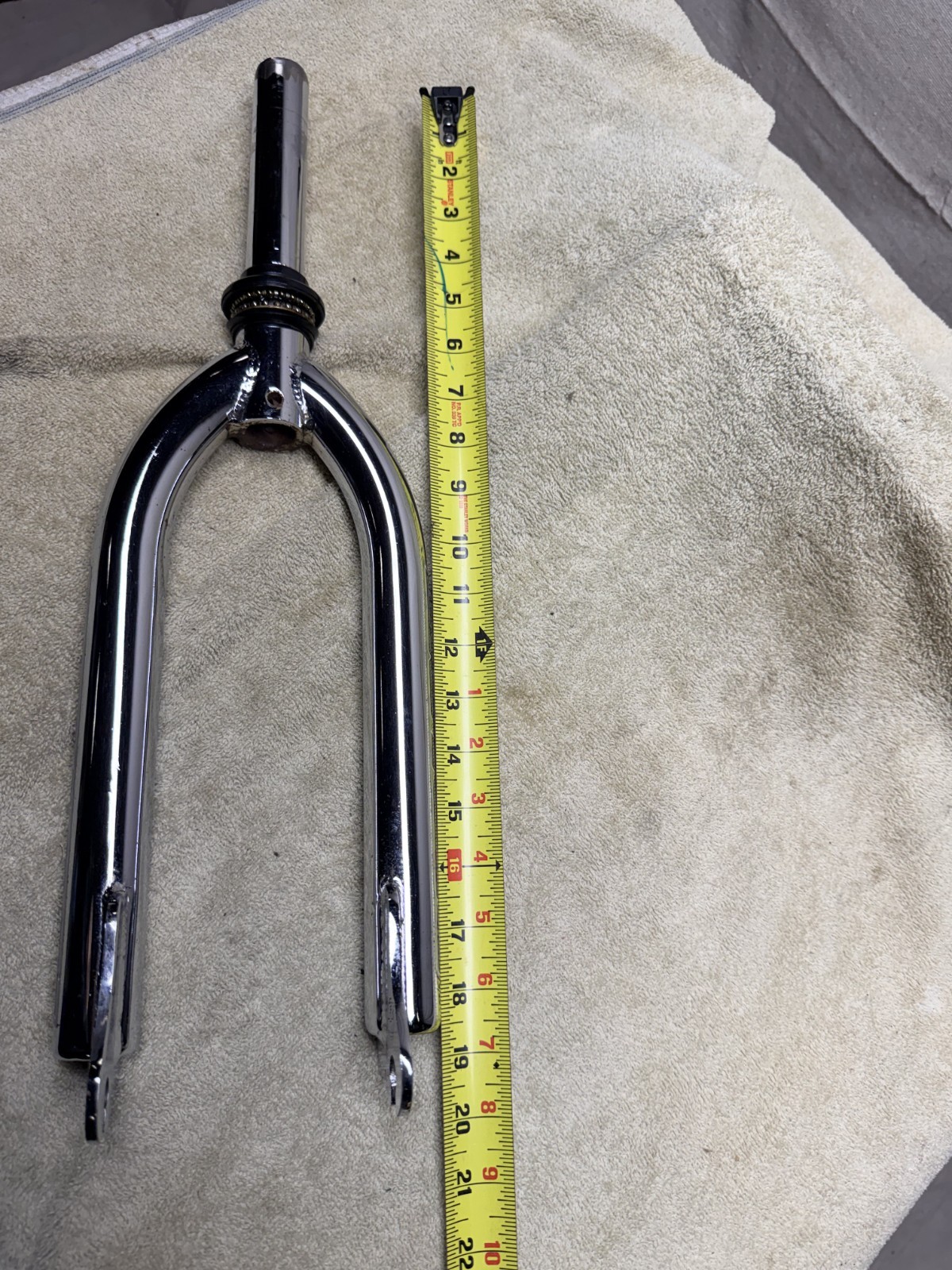 Mid School BMX 2000 Redline 1 1/8in Threadless Forks 20in – Chrome – 8/10 Clean