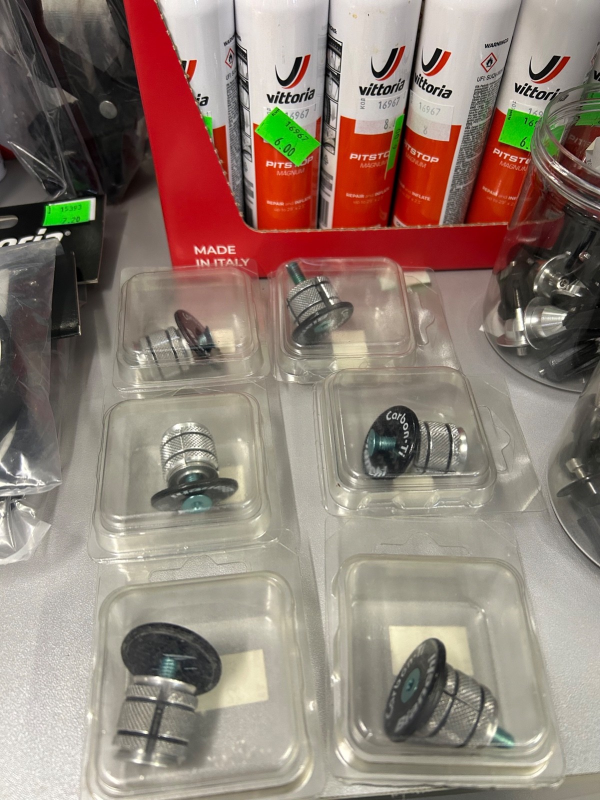 Carbon Top Cap Expander for Carbon Fork Steer Tube Carbon-Ti X-Plug Steerer