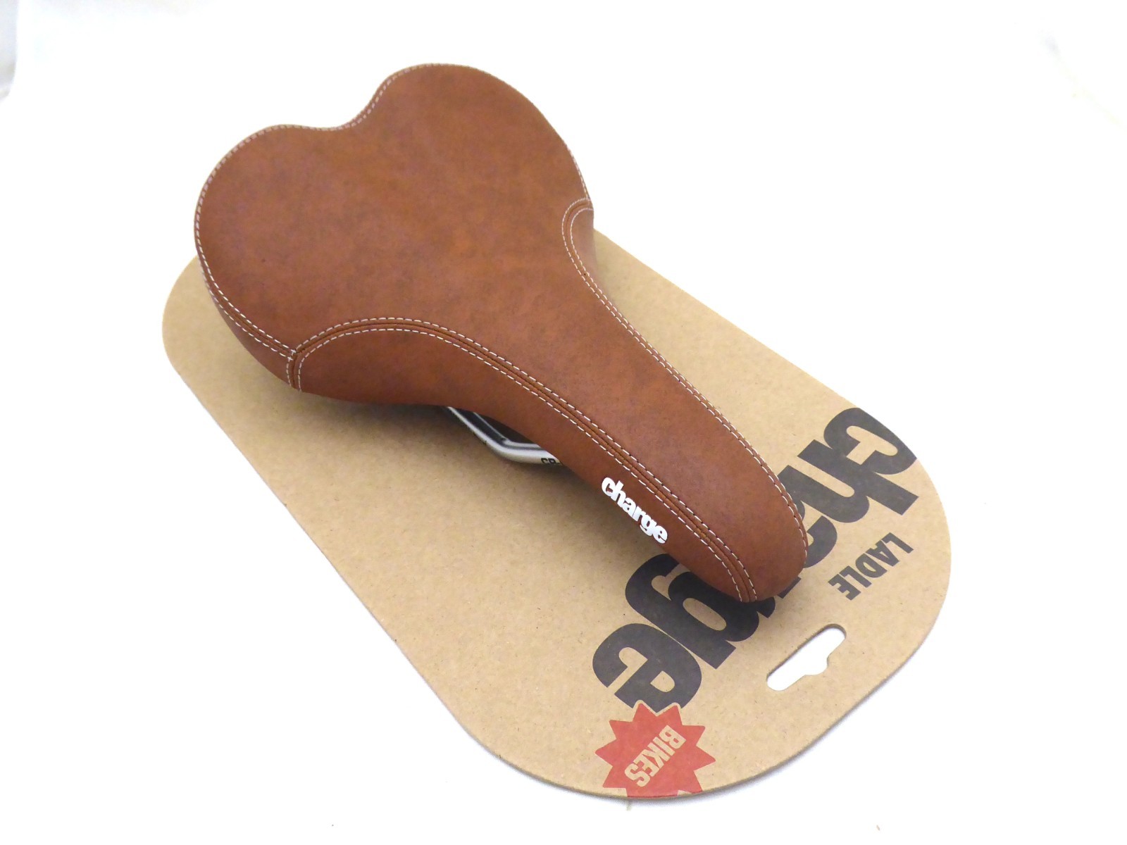 Charge Bikes Ladle saddle, CrMo – brown