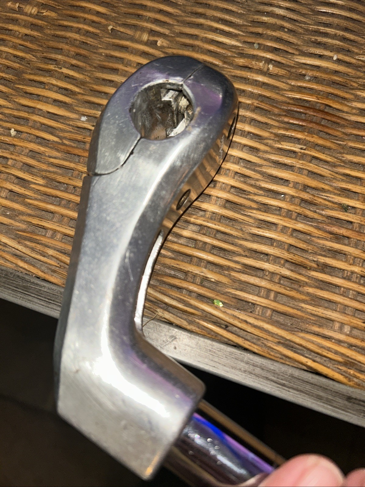 Vintage SR Sakae MTS-120 Quill Stem 22.2 CLAMP 1″ Slingshot BMX. Retro Cycling