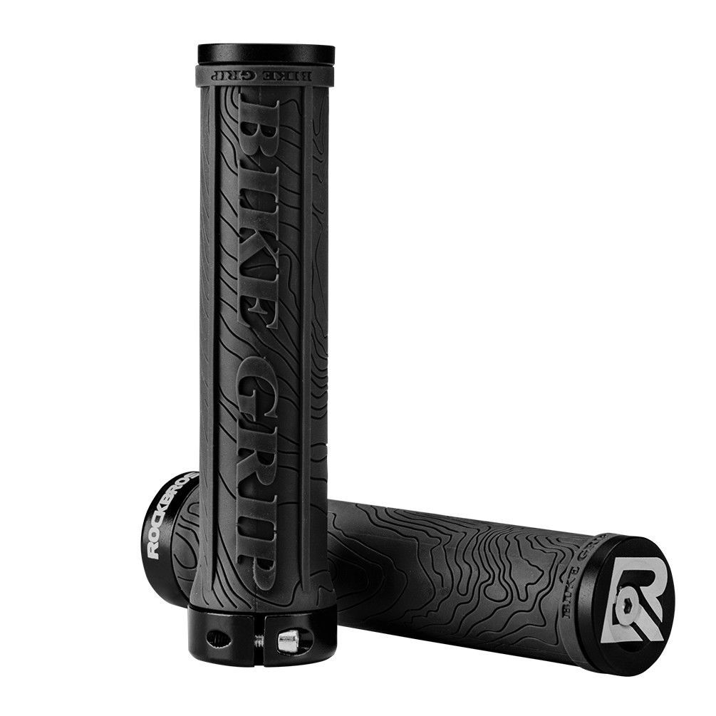 ROCKBROS Bike Handlebar Grips Double Lock-on Ergonomic Non-Slip Rubber Hand Grip