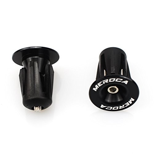 Bar End Plugs 2 Pack Aluminum Bar Ends Handlebar End Plugs Handlebar Black
