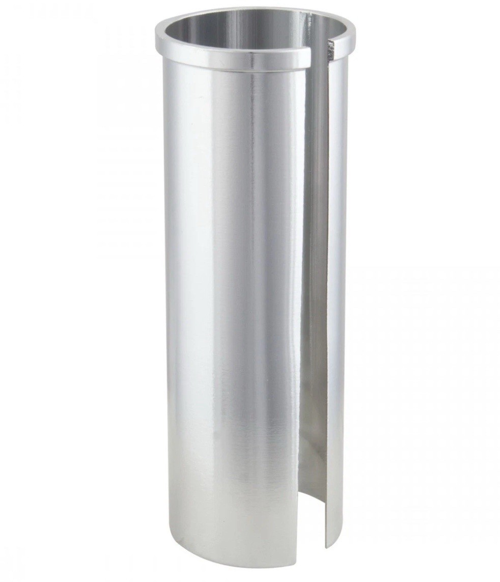 Sunlite Alloy Seatpost Shim 25.4 x 30.8 mm OD Diameter Alloy 51616 Silver Bike