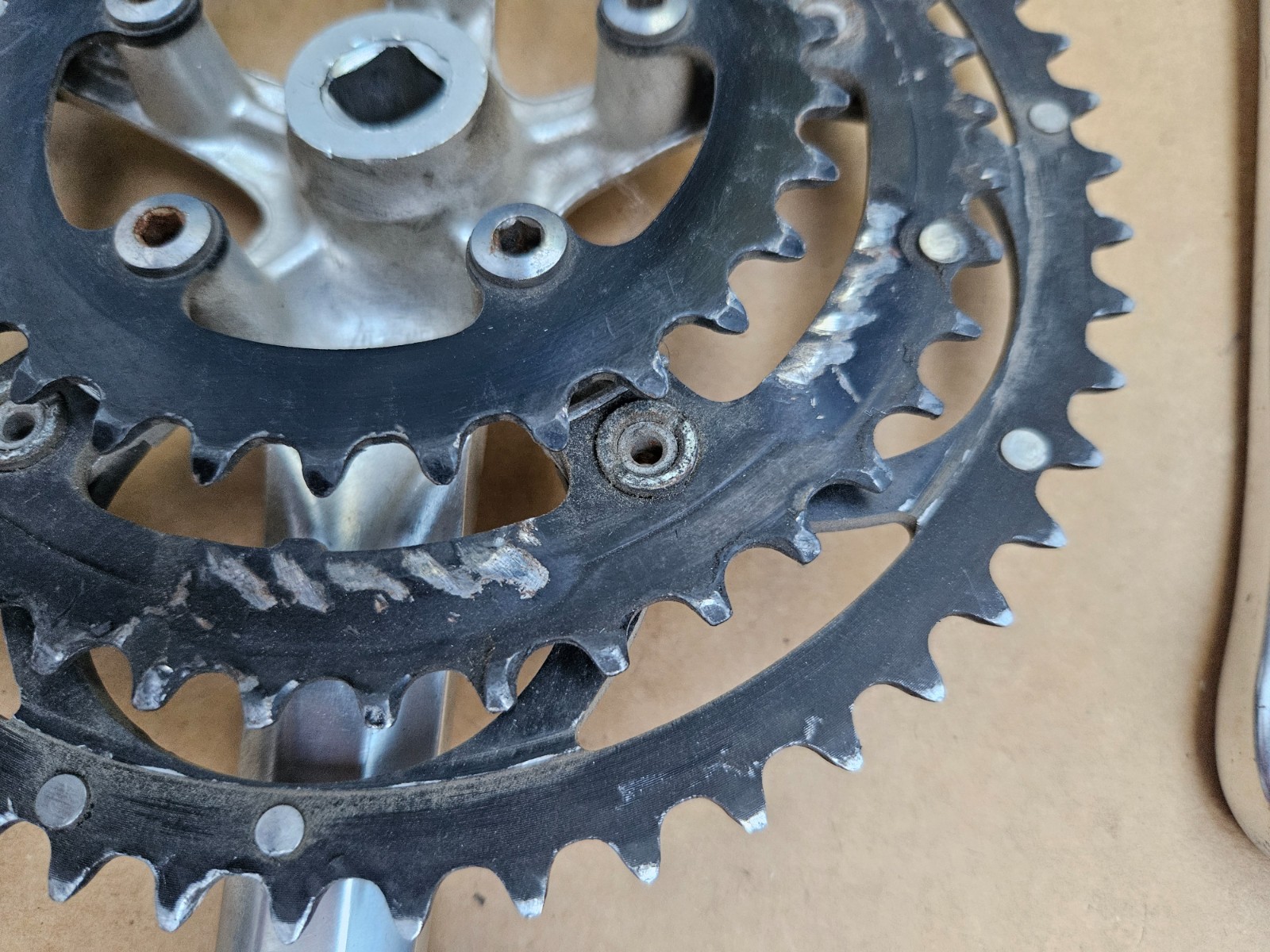 Specialized Triple Road Touring Crankset 170mm 52/42/30 S Crown Square Taper